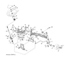 Poulan PB20A46-96042016701 steering assembly diagram
