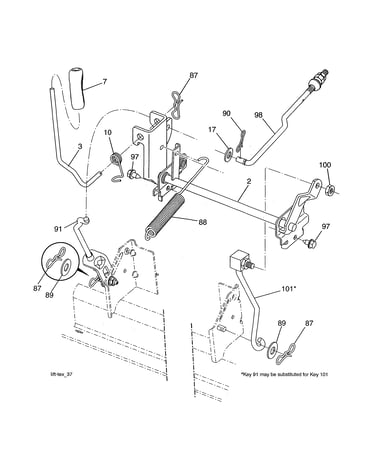 Mower lift