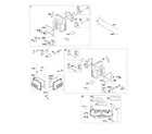 Briggs & Stratton 445577-6187-G5 cylinder head/intake manifold diagram
