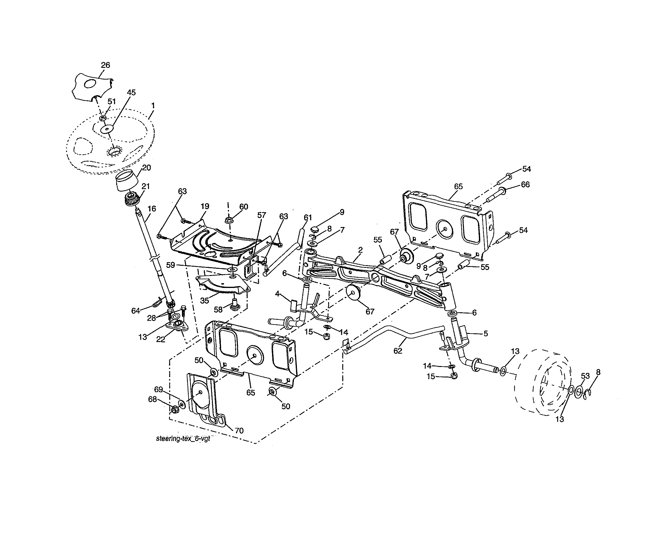 Steering assembly