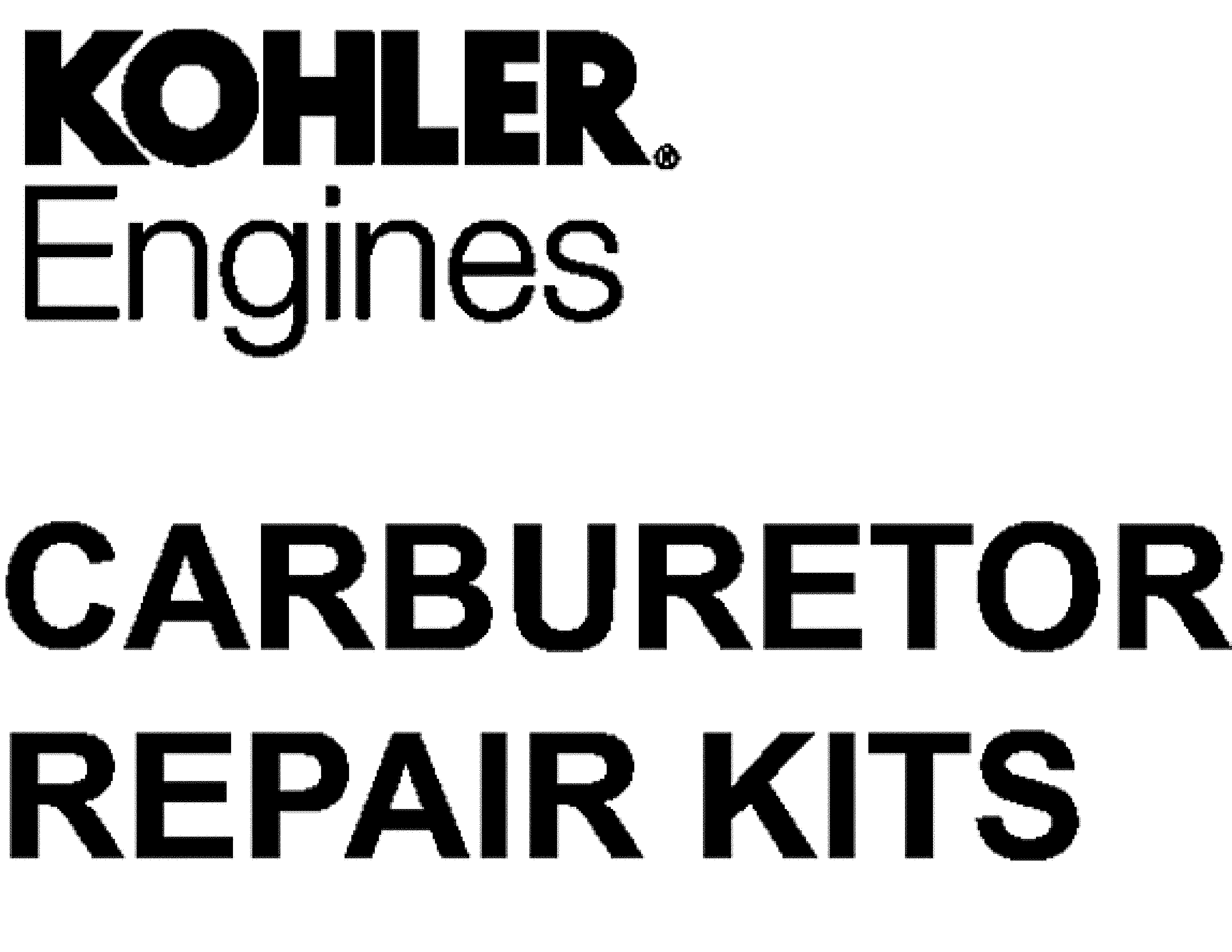Carburetor repair kits