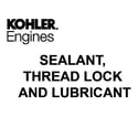 Kohler KT600-3011 sealant, thread lock, lubricant diagram