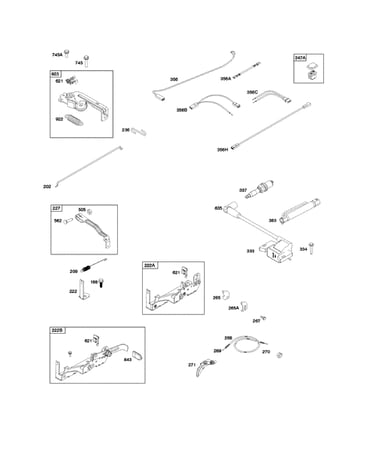 Armature/ignition/control bracket