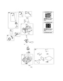 Crankshaft/cylinder/sump