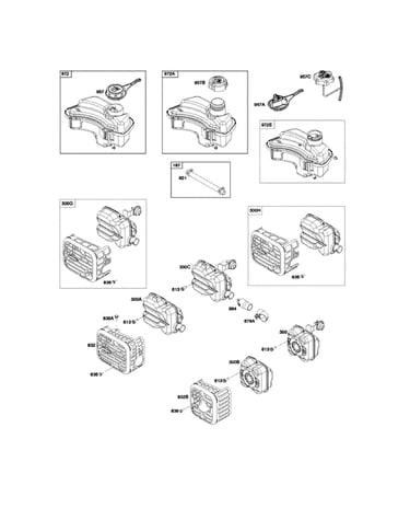 Exhaust system/fuel supply