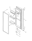 Refrigerator door