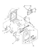 Dispenser front