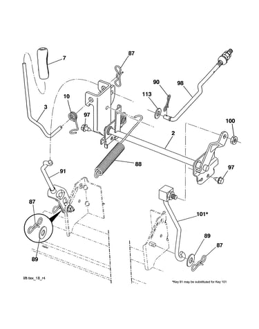 Mower lift