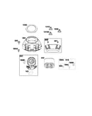 Blower housing/air cleaner