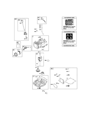 Cylinder/crankshaft