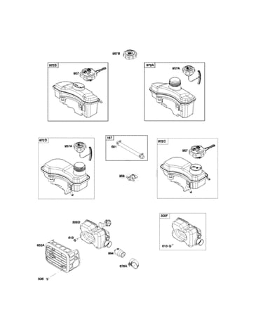 Fuel tank/muffler