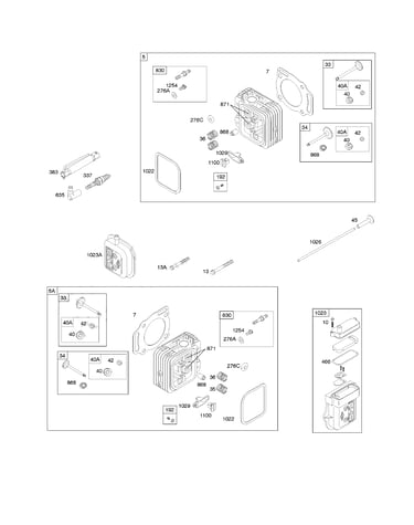 Cylinder head/valves