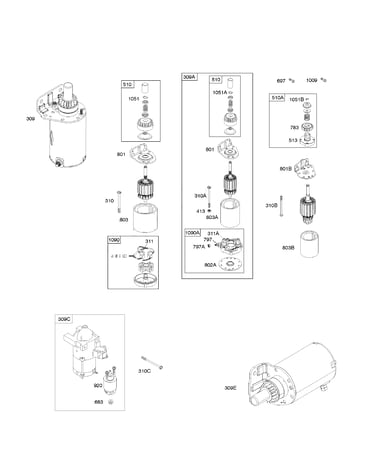 Electric starter