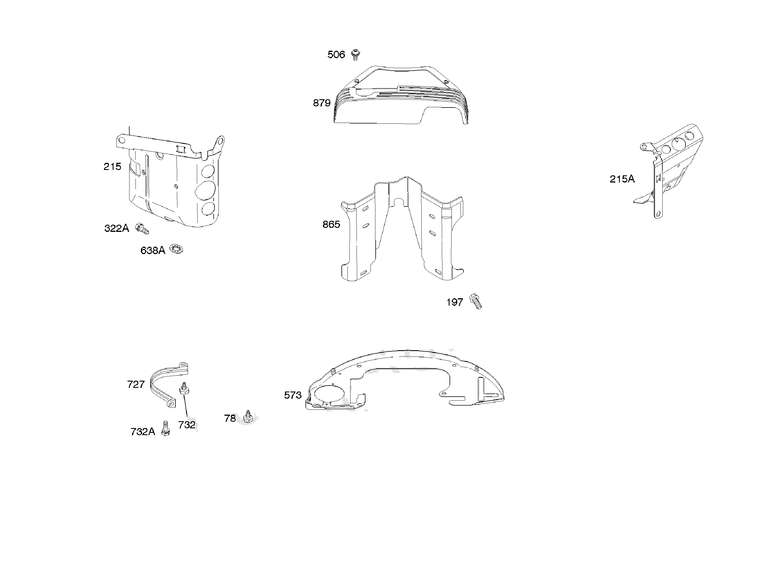 SHROUDS/CARBURETOR COVER