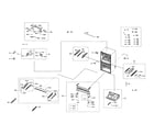 Samsung RF28R7351SR/AA-00 cabinet 1 diagram