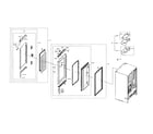 Samsung RF28R7351SR/AA-00 right refrigerator door diagram