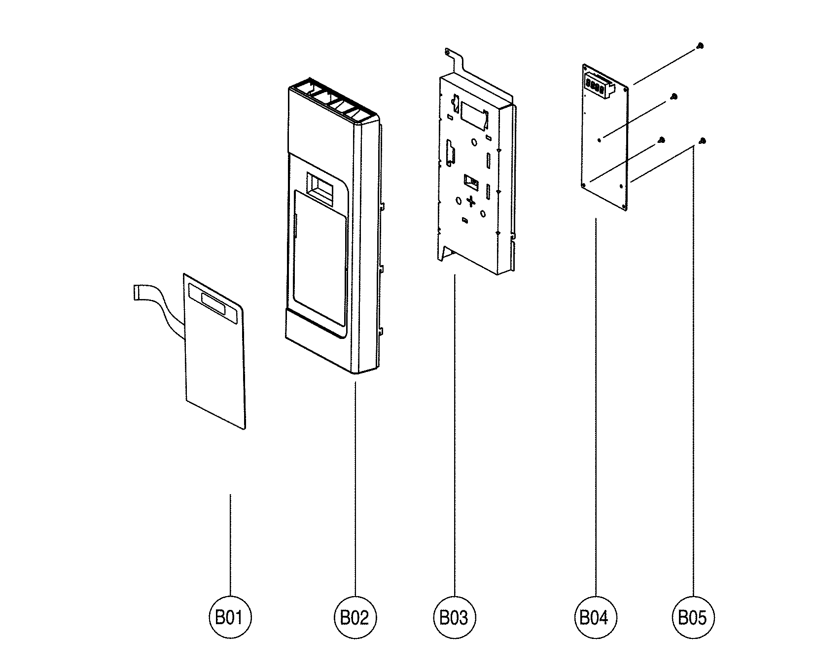 Control panel assembly