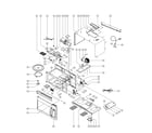 Kenmore 11183509910 total assembly diagram