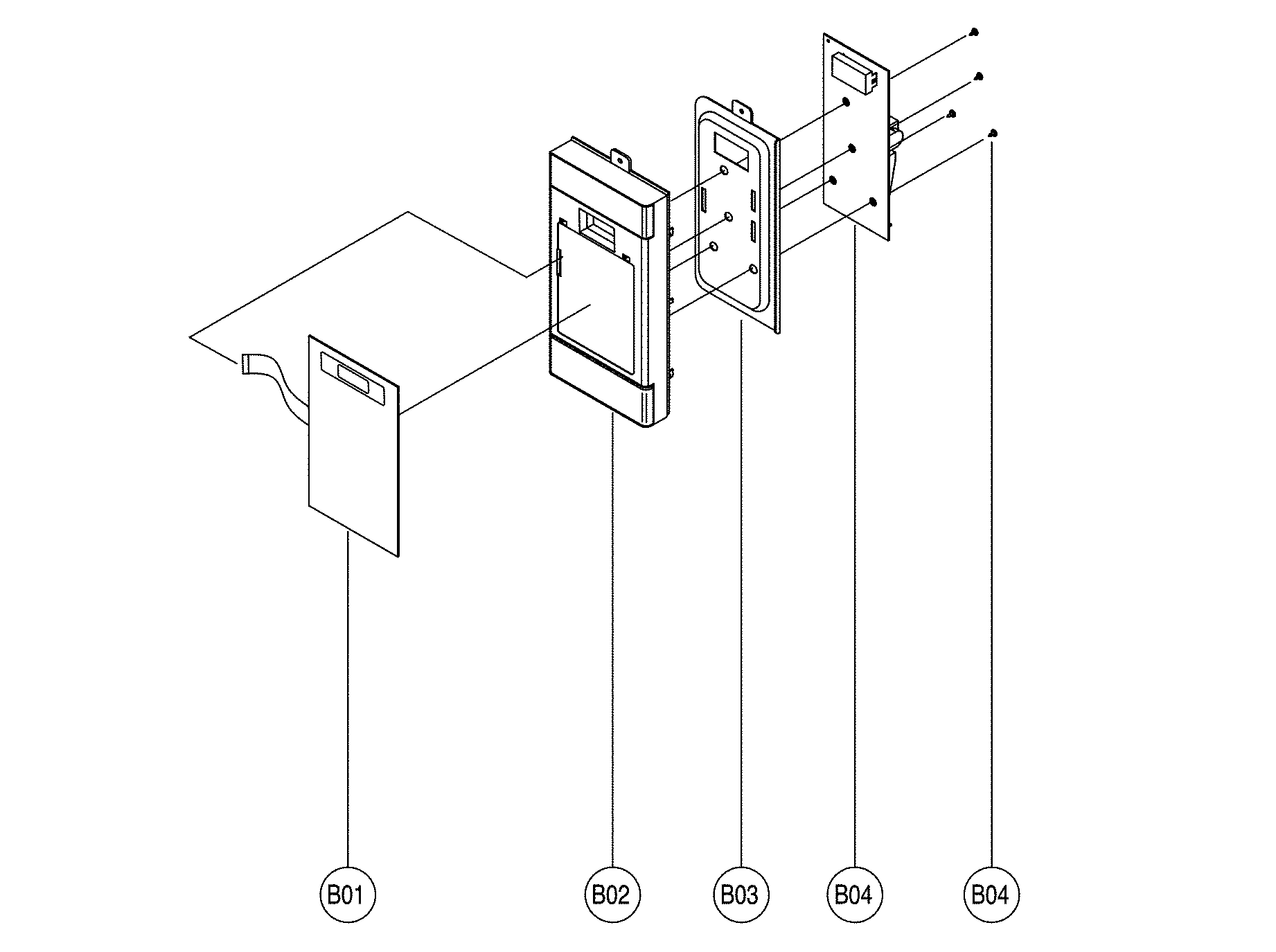 Control panel assembly