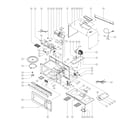 Kenmore 11183513910 total assembly diagram