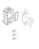 Right refrigerator door