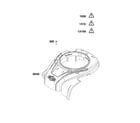 Briggs & Stratton 09P702-0243-F1 blower housing diagram