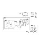 Blower housing/air cleaner