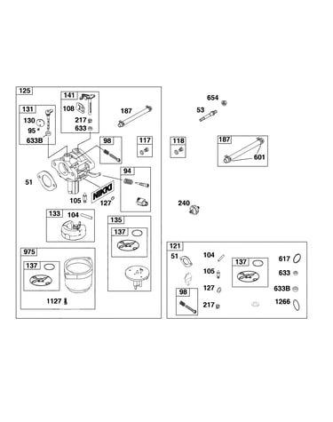 Carburetor & fuel supply