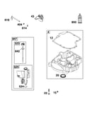 Crankcase cover/sump/lubrication