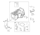 Briggs & Stratton 33R777-0012-G1 cylinder diagram