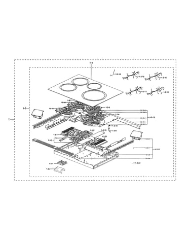 Cooktop assembly
