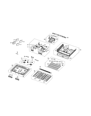 Cooktop assembly
