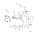 Alliance AWN432SP113TW04 fill hose/mixing valve-to-tub cover hose diagram