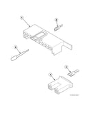 Mixing valve/motor connection blocks/terminals
