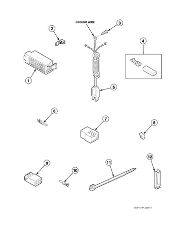 Lead-in cord/terminals