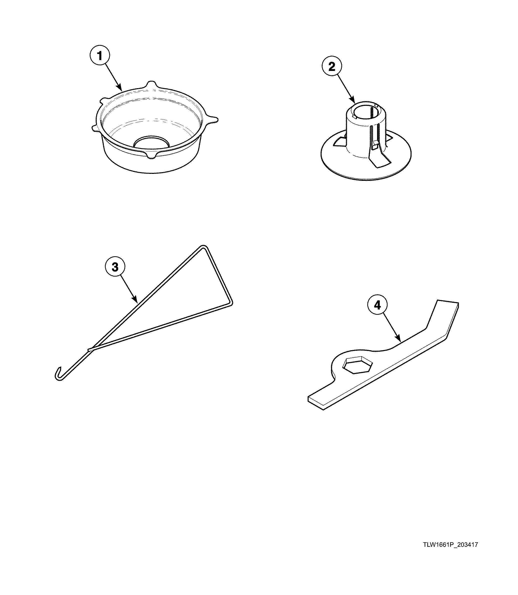Shipping brace/plug/special tools