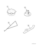 Shipping brace/plug/special tools