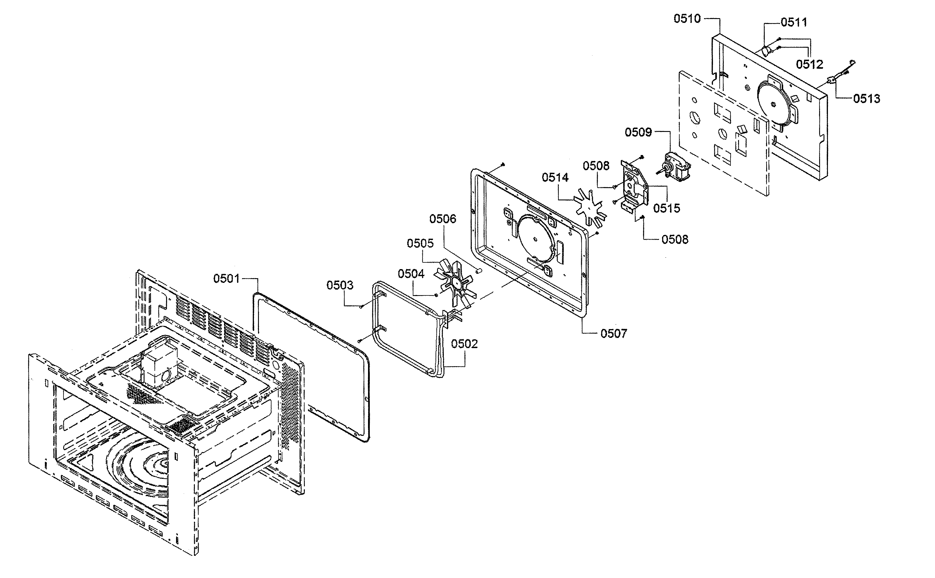 FAN MOTOR/THERMISTOR