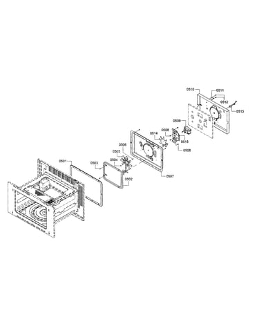 Fan motor/thermistor