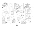 Briggs & Stratton 020734-00 main unit diagram