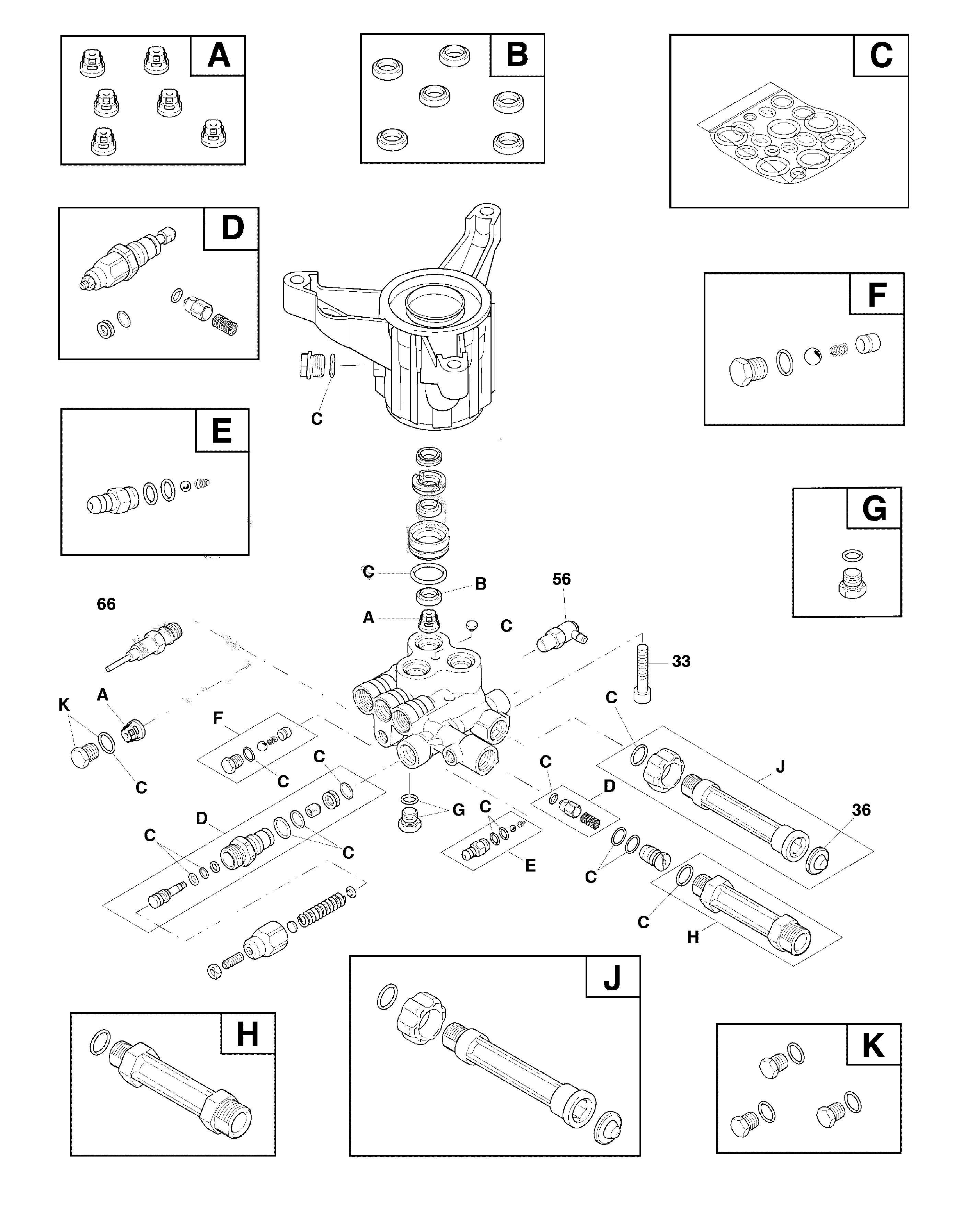 Official Craftsman CMXGWAS020734 gas pressure washer parts | Sears ...