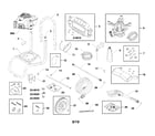 Briggs & Stratton 021020-00 main unit diagram