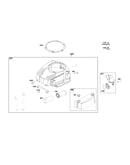Blower housing/air cleaner