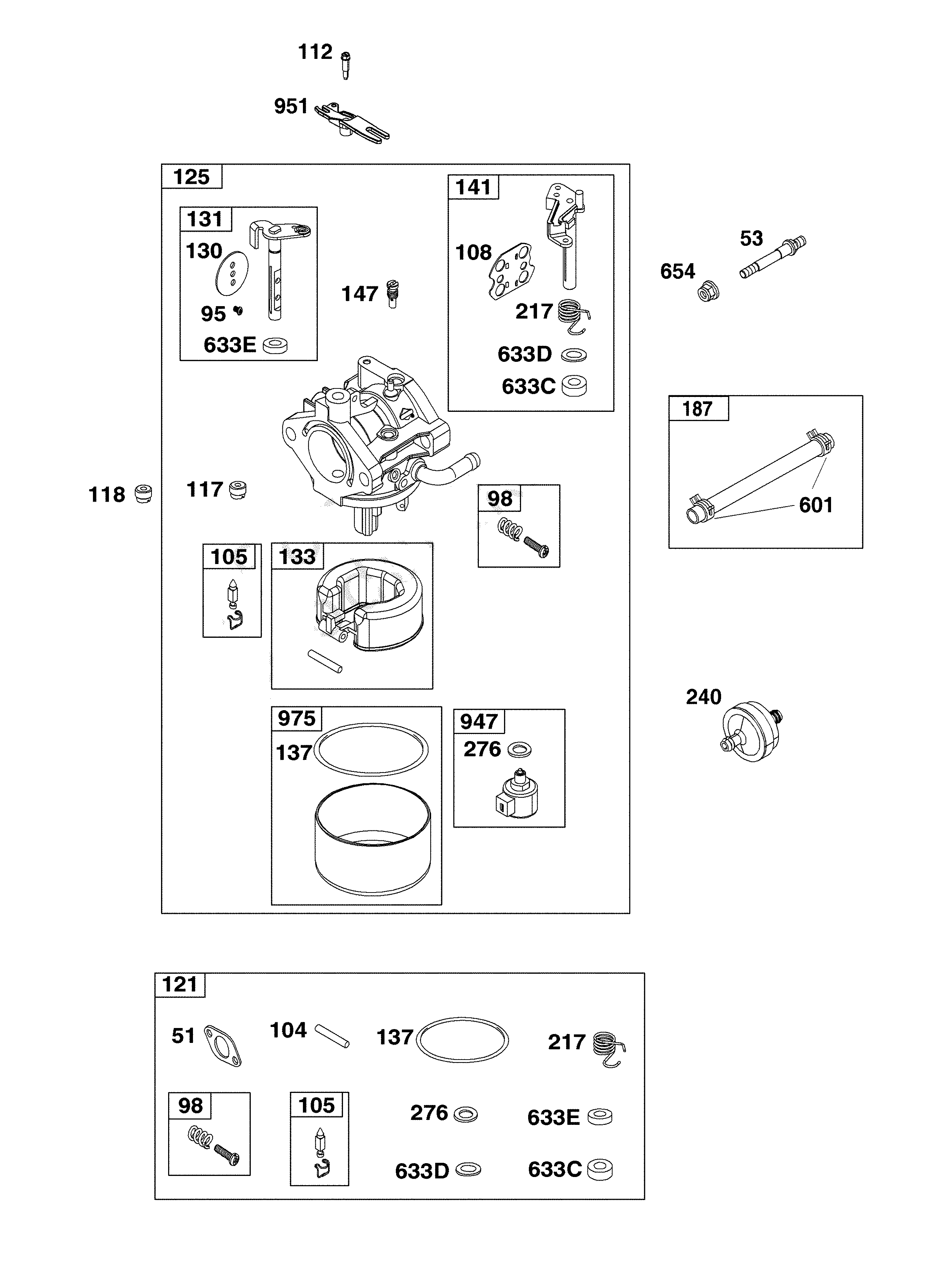 CARBURETOR/FUEL SUPPLY