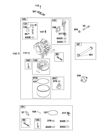 Carburetor/fuel supply