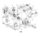 Craftsman CMXGTAMD25CC engine assembly diagram