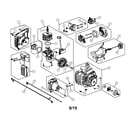 MTD 41CD25SC793 engine assembly diagram