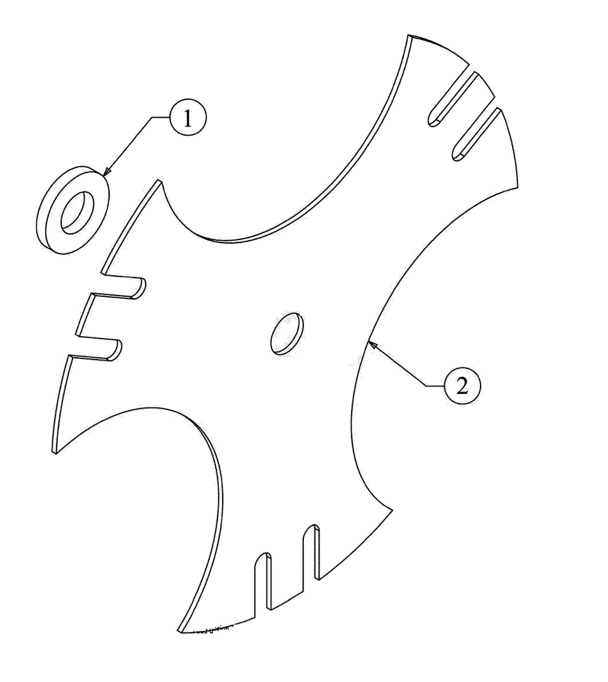 Trencher kit assembly