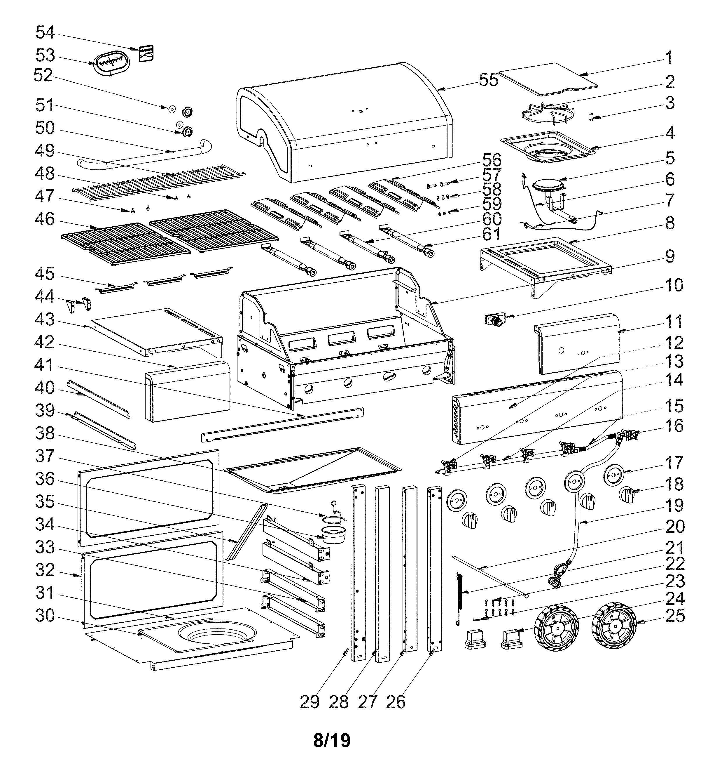 Gas grill