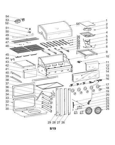 Gas grill